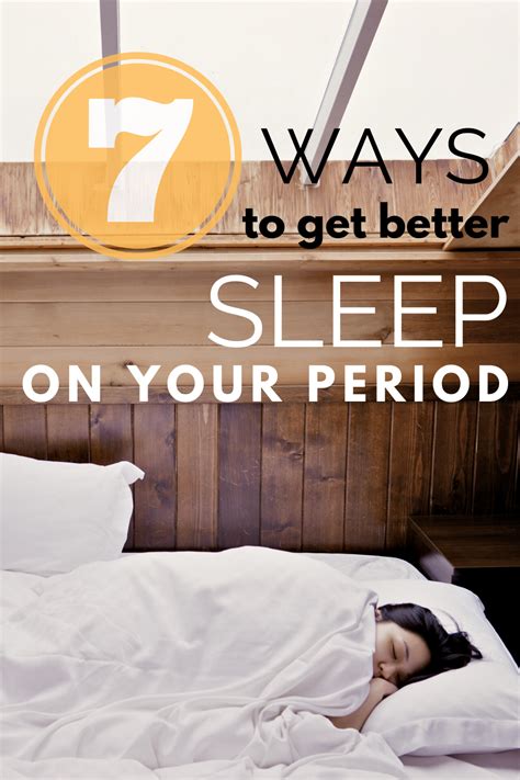 7 Ways To Get Better Sleep On Your Period Pixie Cup Healthy Sleep