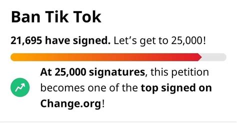 Petition · Ban Tiktok ·