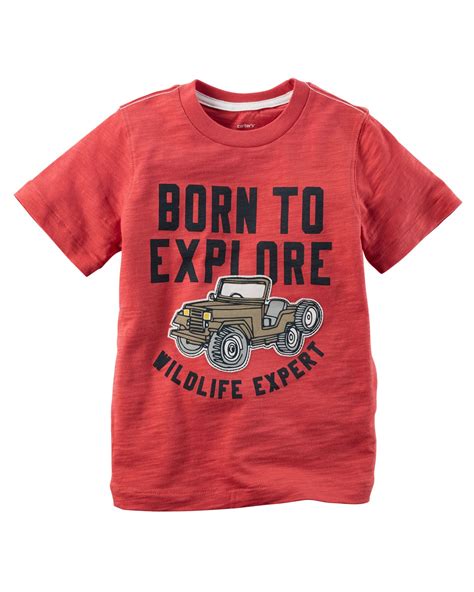 Baby Boy Born To Explore Graphic Tee From Shop Clothing