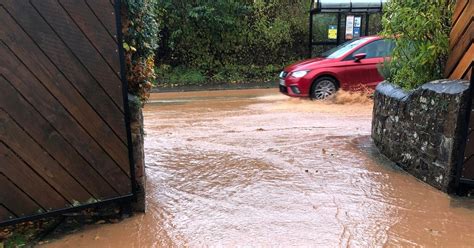Red Act Now Flood Warnings Issued For Devon Following Heavy Rain Devon Live