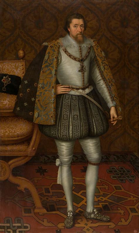 King James I Of England By Critz John De The Elder