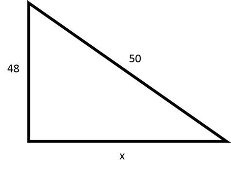 How To Find The Length Of The Side Of A Right Triangle Ssat Upper