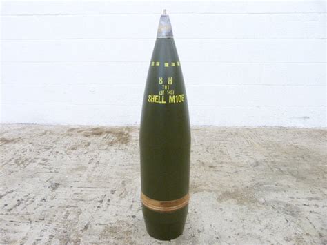 Inert Us Wwii 203mm 8 M106 High Explosive Shell M1 M115