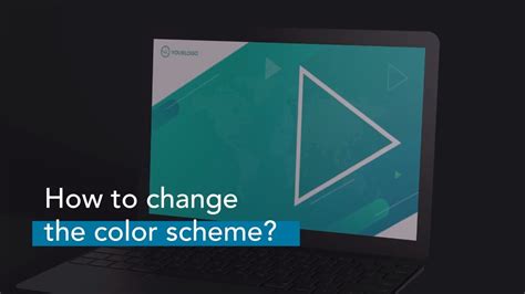 How To Change The Color Scheme Youtube