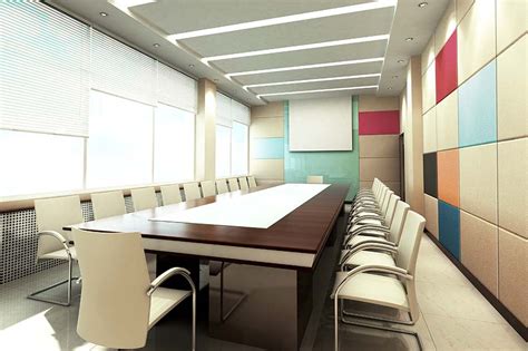 Shush Liner For Acoustic Sound Absorbing Wall Panels For Meeting Room
