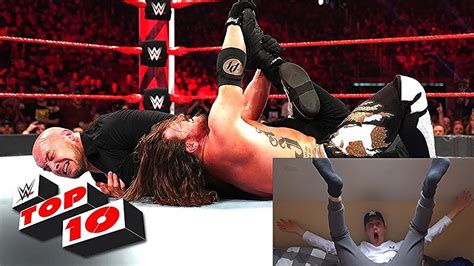 Top 10 Raw Moments Wwe Top 10 April 22 2019 Reaction