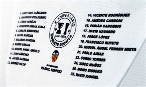 Camisa Comemorativa Do Valencia 10 Anos Liga Uefa Mantos Do Futebol