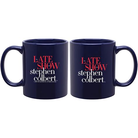 The Late Show With Stephen Colbert Mug Shop The CBS Official Store