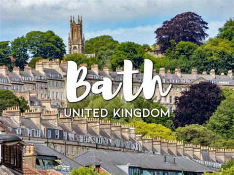 One Day In Bath England Guide Top Things To Do