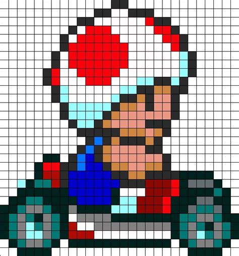 Mario Kart Pixel Art 31 Idées Et Designs Pour Vous Inspirer En