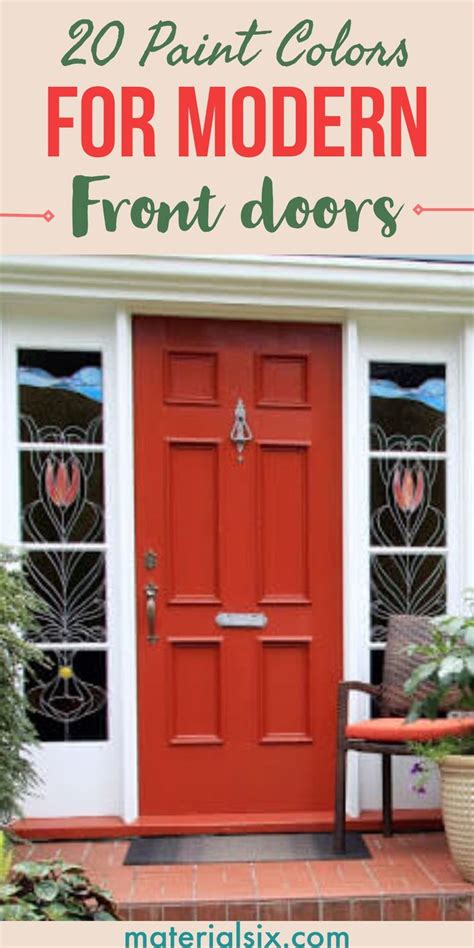 30 Front Door Color Ideas To Add Personality To Your Outdoor Area