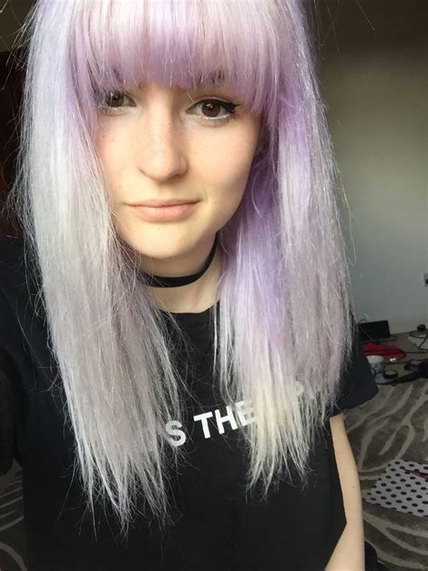 Bleach Londons Violet Skies Mini Review And Hair Update Candyfloss