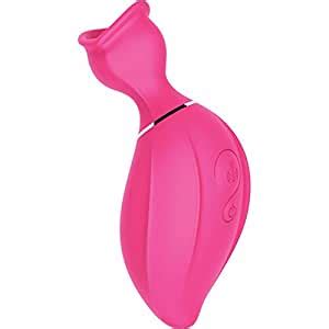 Amazon Com New Oral Bliss Suction Toy Pink Silicone Clitoral Vibrator Intimate Massager