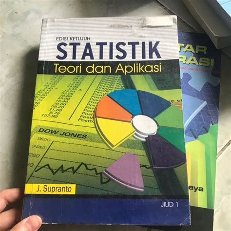 Statistik Teori Dan Aplikasi Edisi Ketujuh Jilid J Supranto ORI Buku Alat Tulis Buku