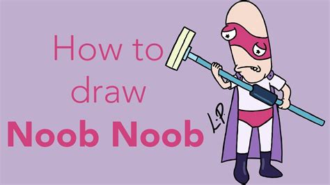 How To Draw Noob Noob Time Lapse Youtube