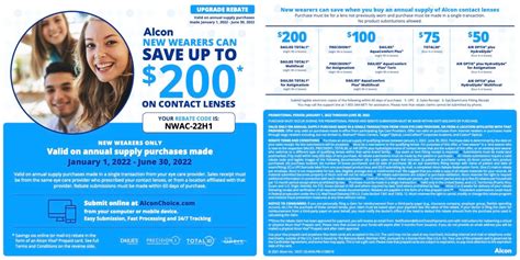 Alcon Lens Rebate