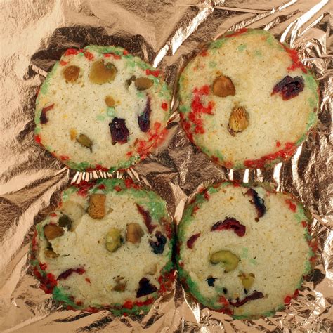 Classic christmas cookies with a twist will give you some new and unique ideas. Recipe: Pistachio-cranberry icebox cookies - California ...
