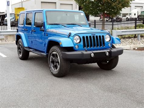 jeep wrangler blue exterior  sale
