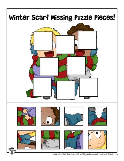 Winter Cut And Paste Worksheets Woo Jr Kids Activities Childrens