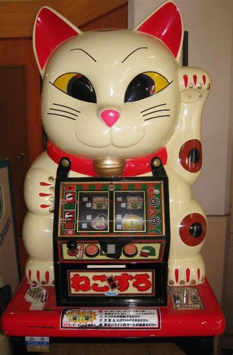 Maneki Neko Good Luck Cat Slot Machine Fun And Funny Stuff Pinter