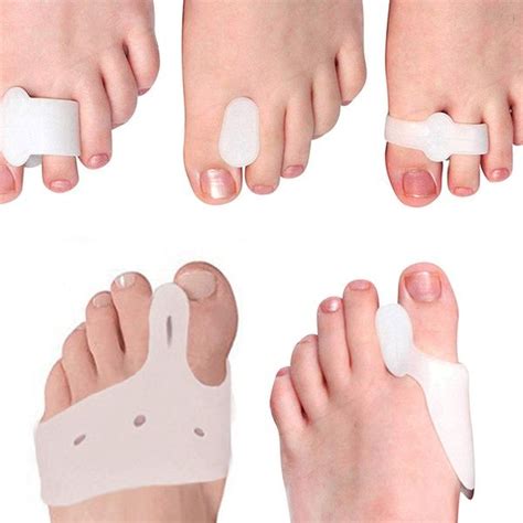 One Two Or Three Ten Piece Bunion Buddy Toe Separator Kits Gel Toes