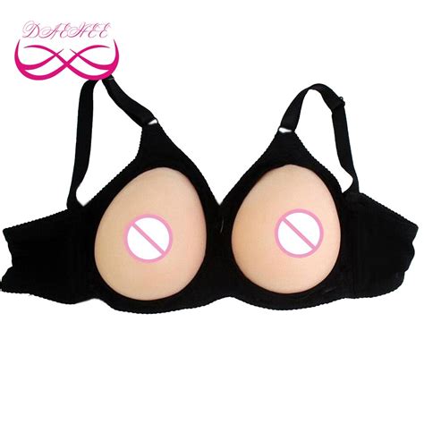 One Set 800g C Cup Bra Support Fake Silicone Breast Forms Sexy Boobs