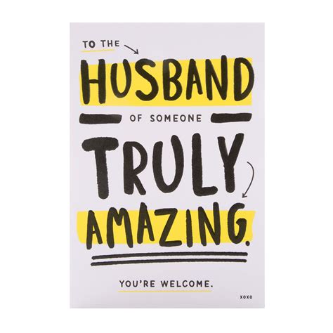 Buy Hallmark Birthday Card For Husband Funny Contemporary Text Based