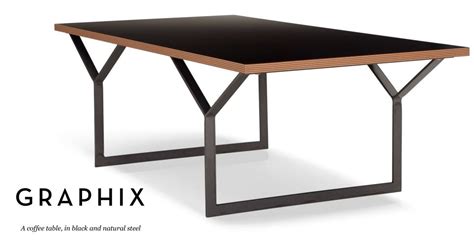 Graphix Coffee Table In Black £99 Table Living Room