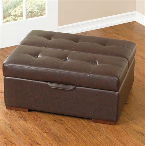 Art leon 4 piece outdoor rattan wicker patio conversation set sectional furniture cushioned sofa, storage coffee table/ottoman. Cushion Coffee Table With Storage Furniture | Roy Home Design
