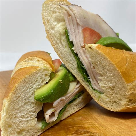 Turkey Avocado Sandwich The French Gourmet Online Shopping