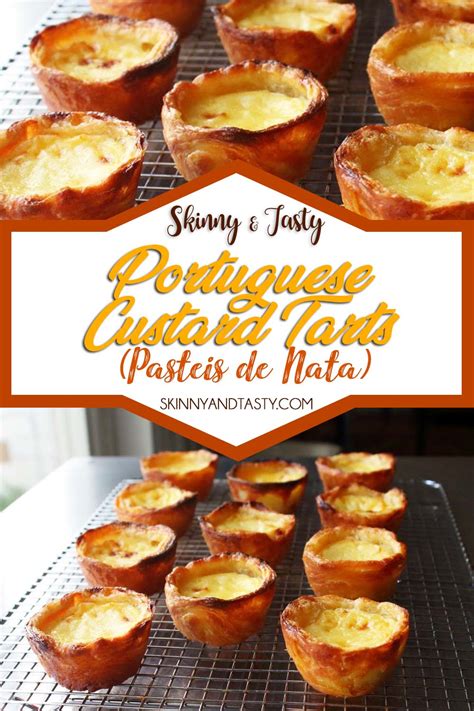 Portuguese Custard Tarts Pasteis De Nata