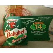 How many carbs are in a cheese stick? Babybel Mozzarella Style Cheese: Calories, Nutrition ...