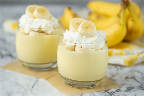 2 photos of healthy banana pudding. Homemade Banana Pudding Recipe - Super Healthy Kids