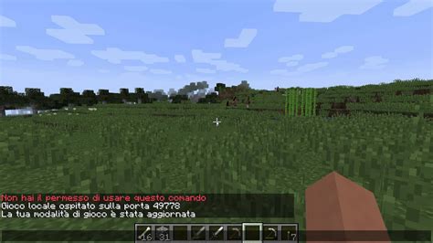 First, when creating your world make sure to check the allow/activate cheats option. Tutorial minecraft - Passare dalla modalità survival a ...