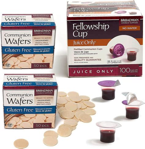 Broadman Church Supplies Pre Filled Communion Fellowship