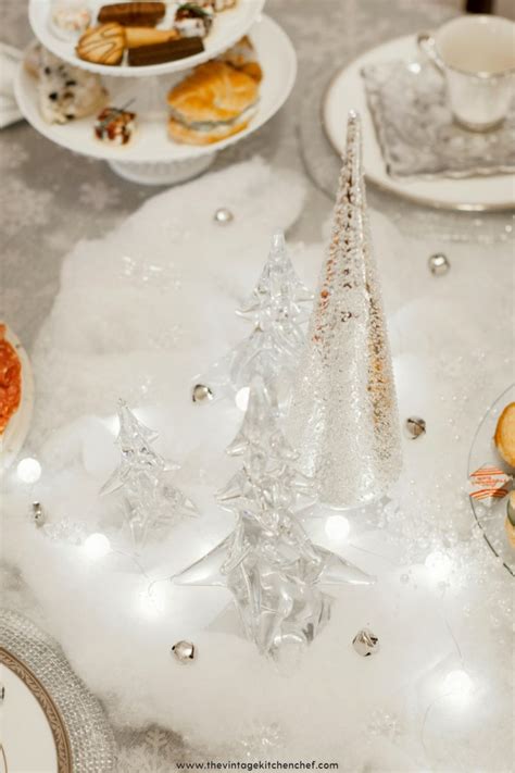 A Magical Winter Wonderland Tea Party Complete With Sparkle Soft