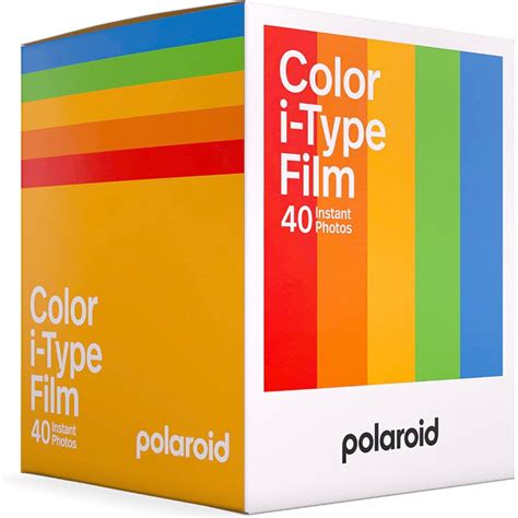 Polaroid Color Film For I Type X40 Film Pack 006010