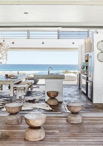 Amazing Beach House Kitchen Opens Up To The Shore 1000 In 2020