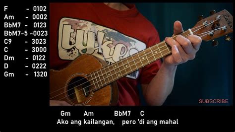 How to save your life from your mind tides that of so many reasons only leave your doubts. PAUBAYA | MOIRA DELA TORRE | EASY UKULELE TUTORIAL ...