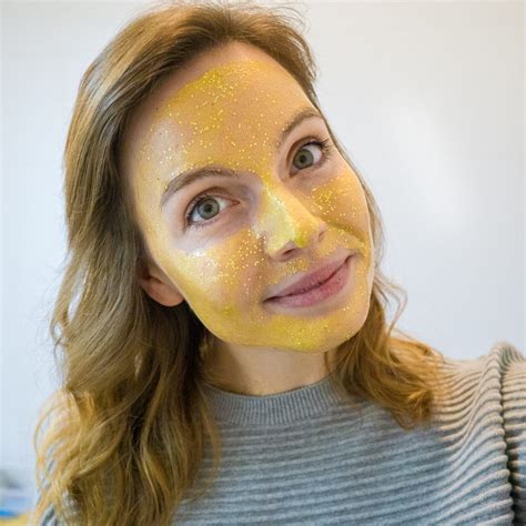 Diy Glitter Face Mask With Eco Glitter The Makeup Dummy