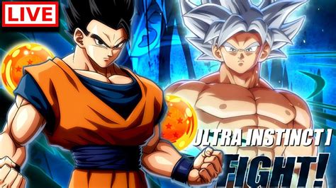 🔴je Joue Avec Goku Ultra Instinct Dragon Ball Fighterz Youtube