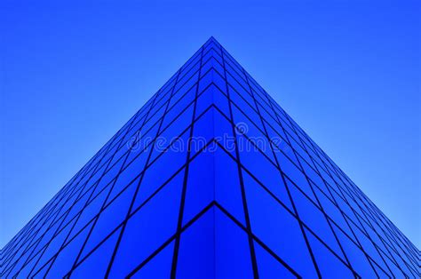 Business Building Glass Windows Geometry Architecture Stock Image