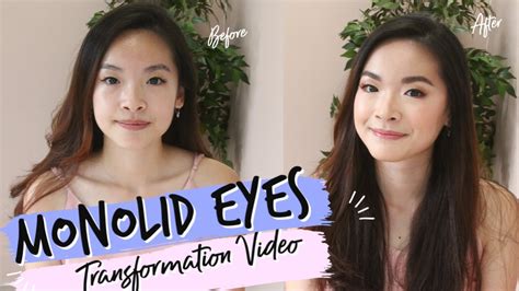 Monolid Eye Make Up Transformation Asian Eyes Professional Make Up