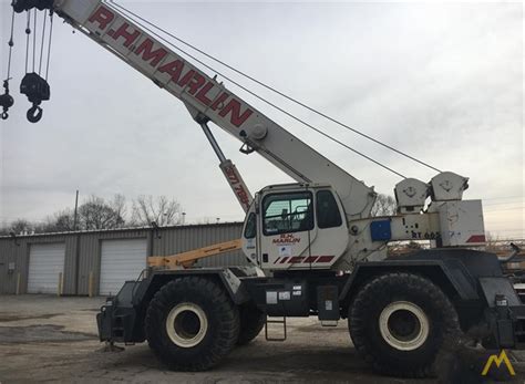 Terex Rt665 65 Ton Rough Terrain Crane For Sale Hoists And Material