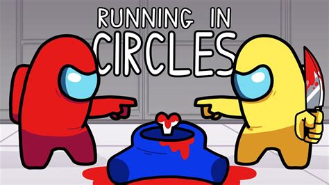 Running In Circles Among Us Song Animated Music Video Youtube