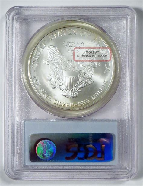 2006 American Eagle 1 Silver Bullion Coin Pcgs Ms69