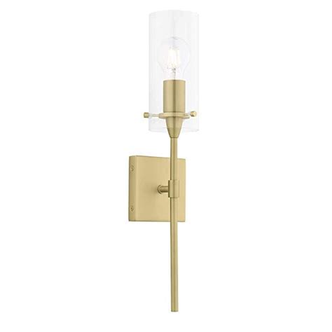 Effimero Wall Sconce Satin Brass Vanity Light Fixture Ll Wl31 Sb
