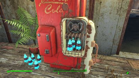 This is part of my nerd lair and includes items from games (bioshock, fallout, halo), movies (lotr/hobbit, indiana jones, pirates/goonies, conan), tv (walking dead and zombies), harry potter, and a boardgame area. Fallout 4 how to fill nuka cola machine, 8 bottles, no ...