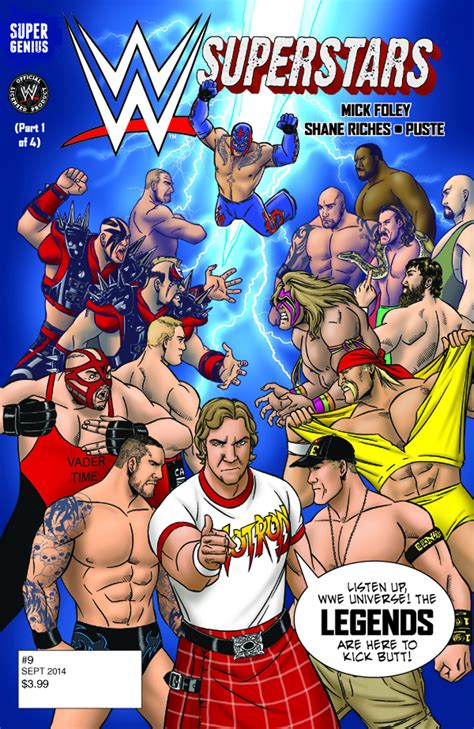 JUL141371 WWE SUPERSTARS ONGOING 9 MAIN CVR Previews World