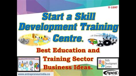 At skills development centre we help you to achieve your professional goals. Start a Skill Development Training Centre - YouTube